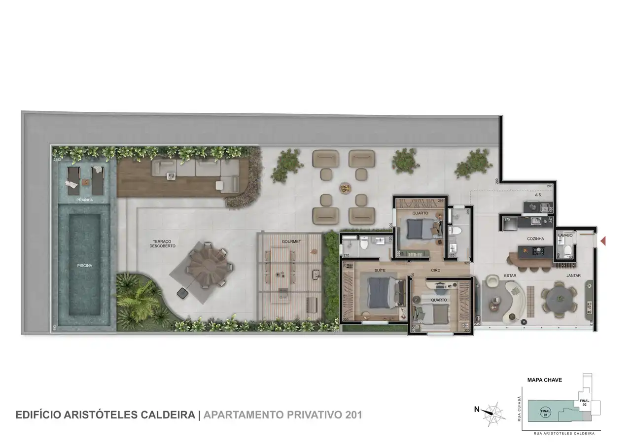 Planta -  - STARK IMÓVEIS