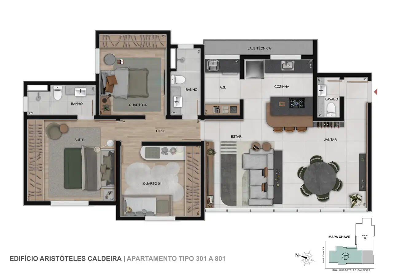 Planta -  - STARK IMÓVEIS