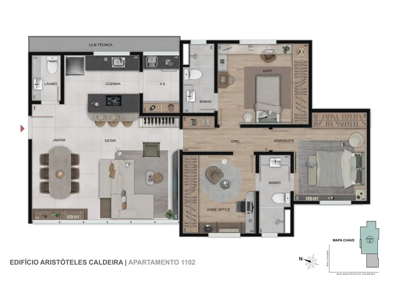 Planta -  - STARK IMÓVEIS