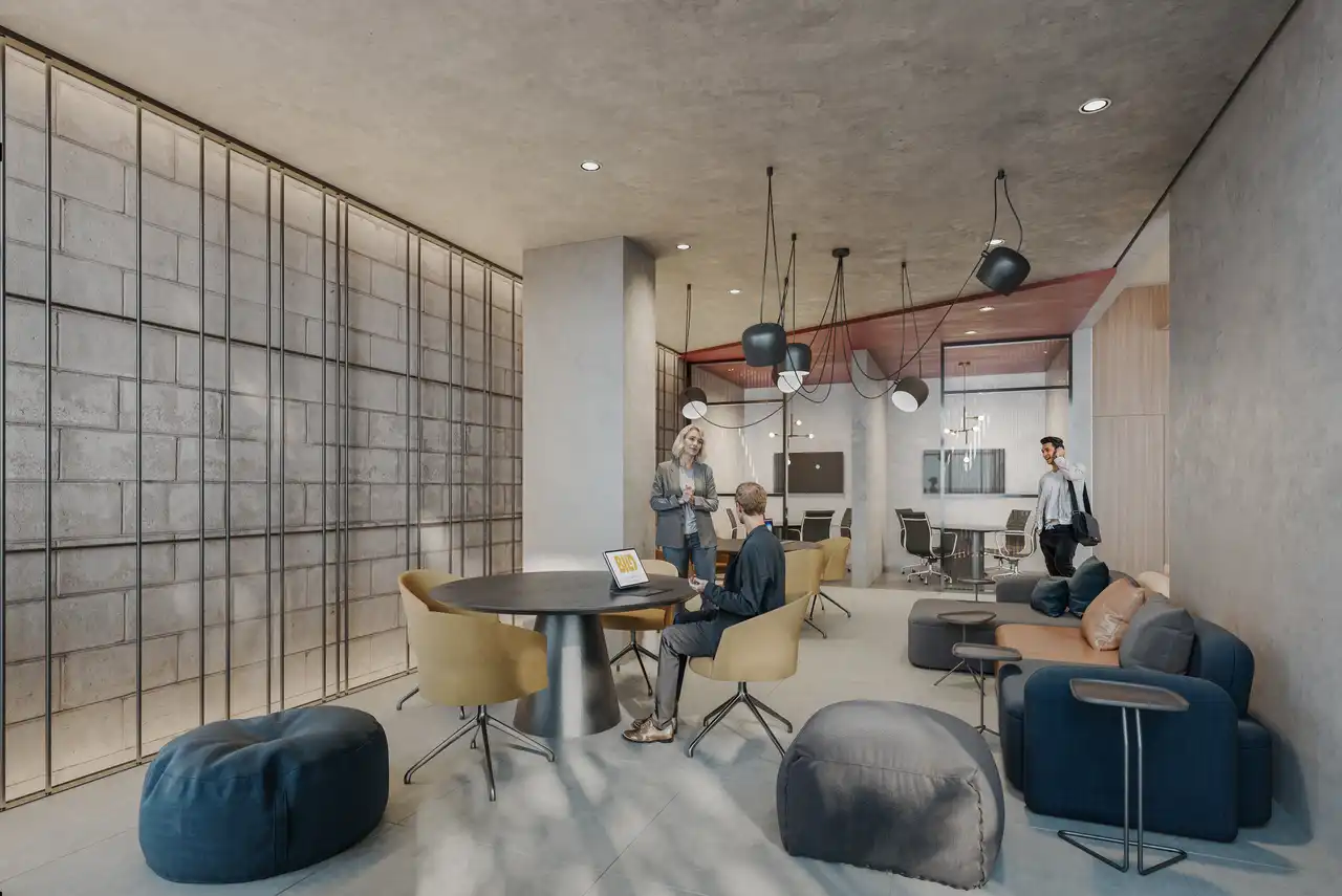 Espaço compartilhado e coworking