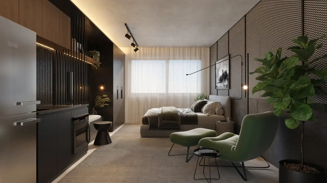 Casa, 1 quarto, 27 m² - Foto 12