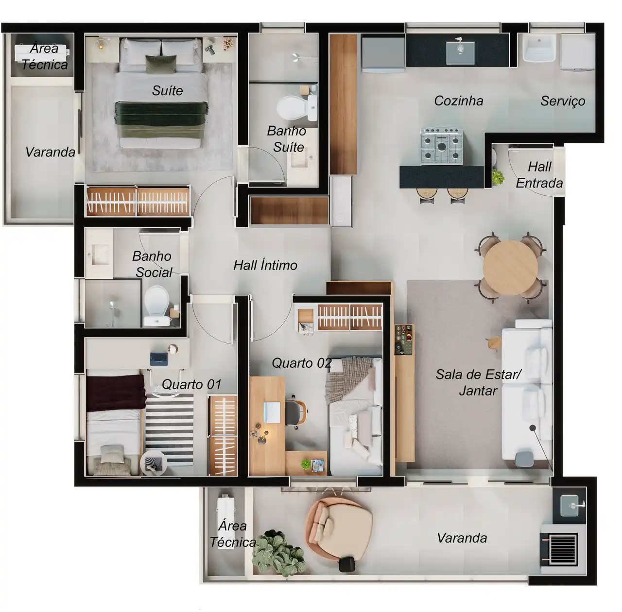 Apartamento tipo