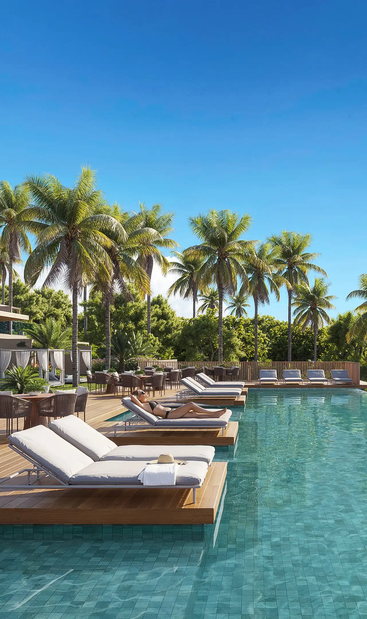 Piscina + Deck - Apartamento à venda no Maui, com 2 quartos e 90m²