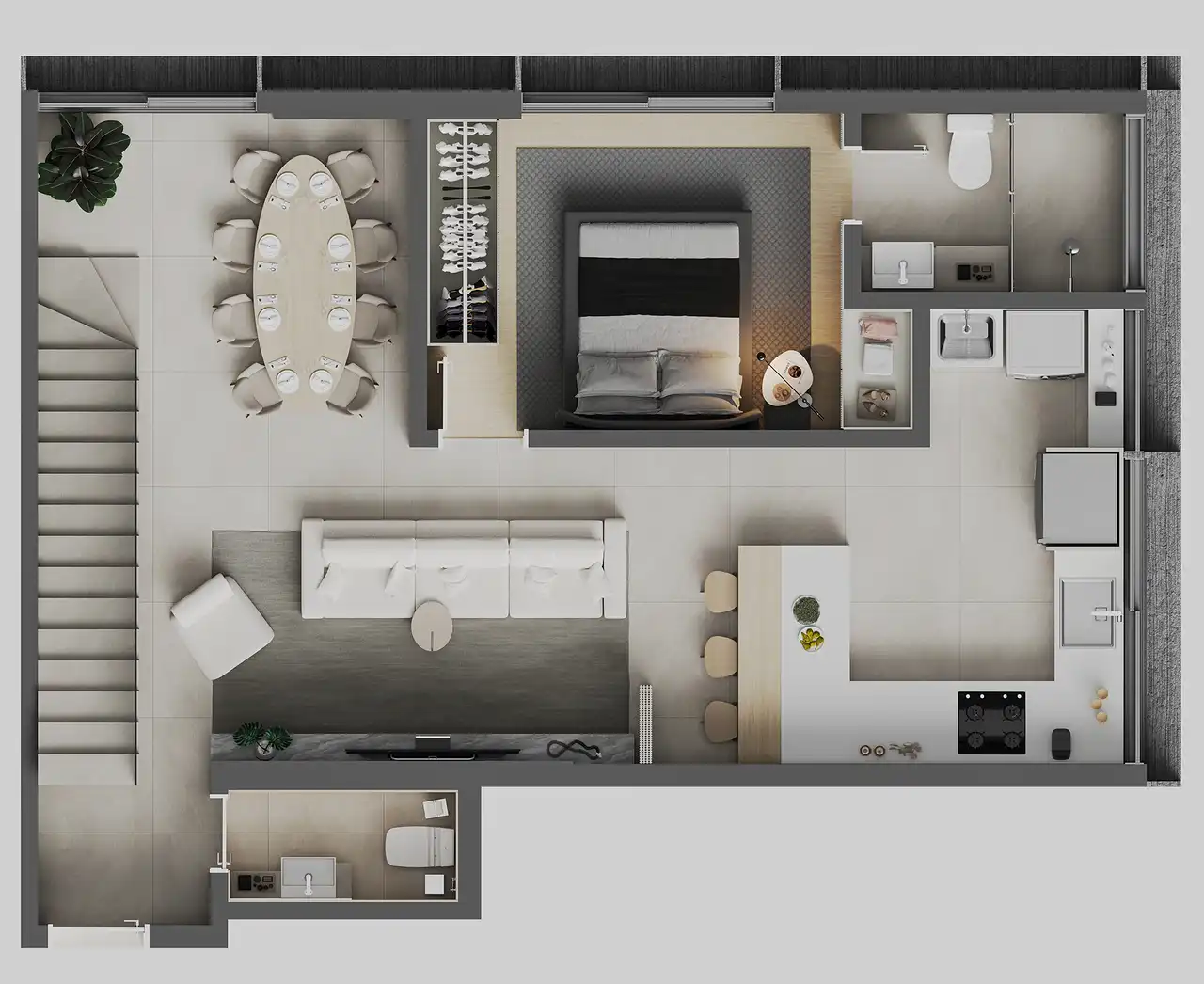 Planta -  - STARK IMÓVEIS