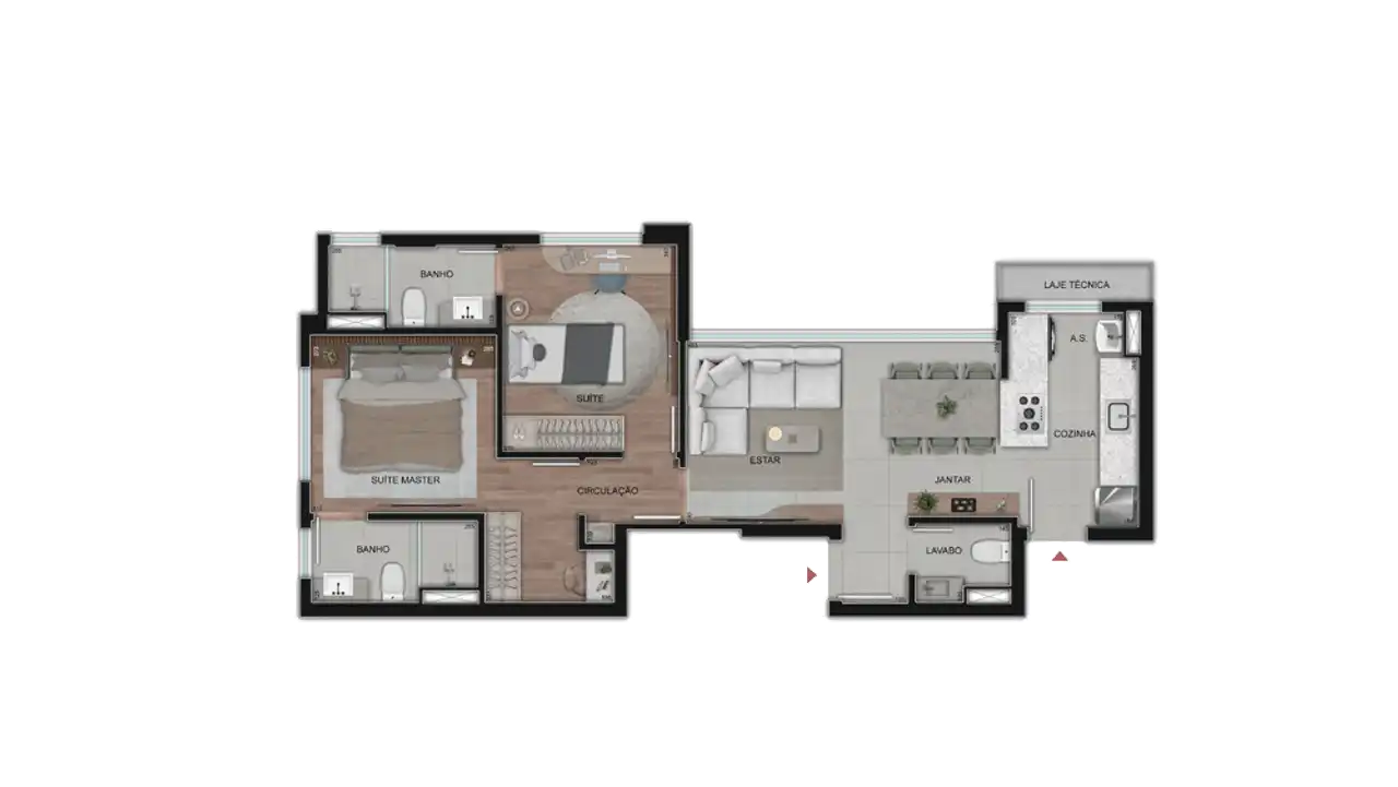 Planta -  - Indikey Imob - Seu Imóvel On-line