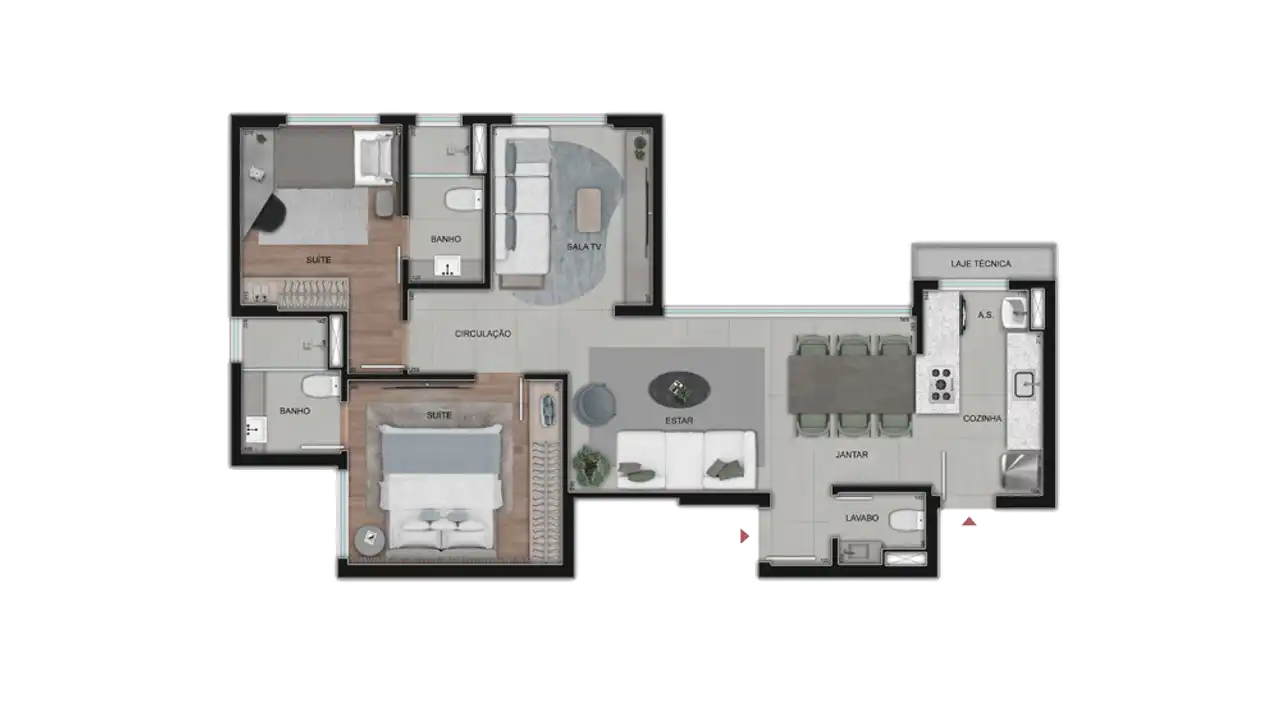 Planta -  - Indikey Imob - Seu Imóvel On-line