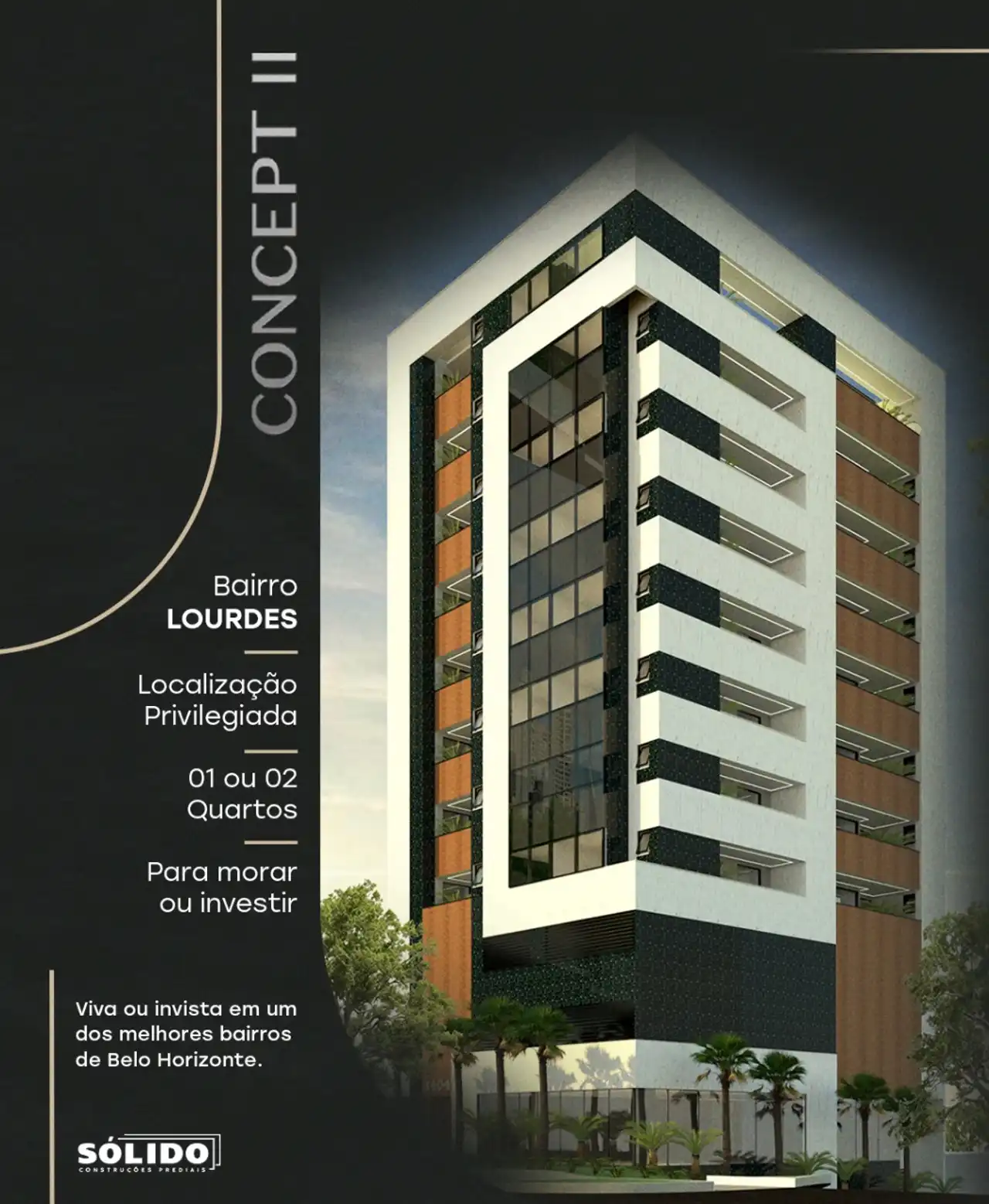 Apartamento à venda com 2 quartos, 70m² - Lourdes,Belo Horizonte