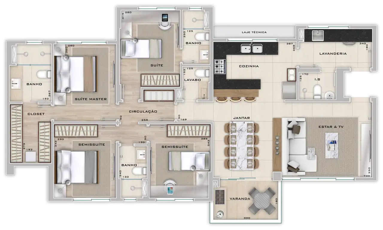 Apartamento de 4 quartos, 160m² no bairro Cruzeiro, em Belo Horizonte | Eu Corretor