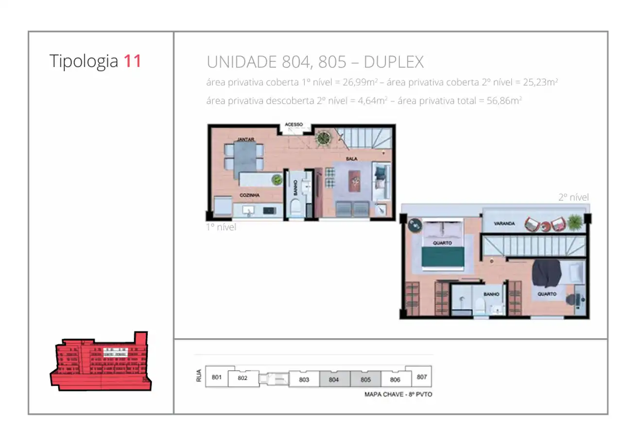 Planta -  - BH Inteligência Imobiliária
