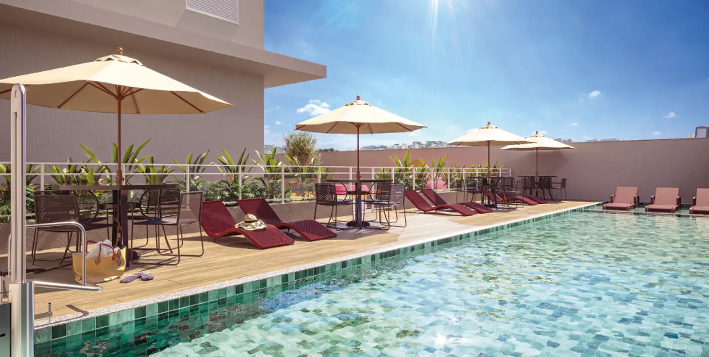 Apartamento à venda no Sun Raja com 2 quartos e 56m² - Indikey Imob
