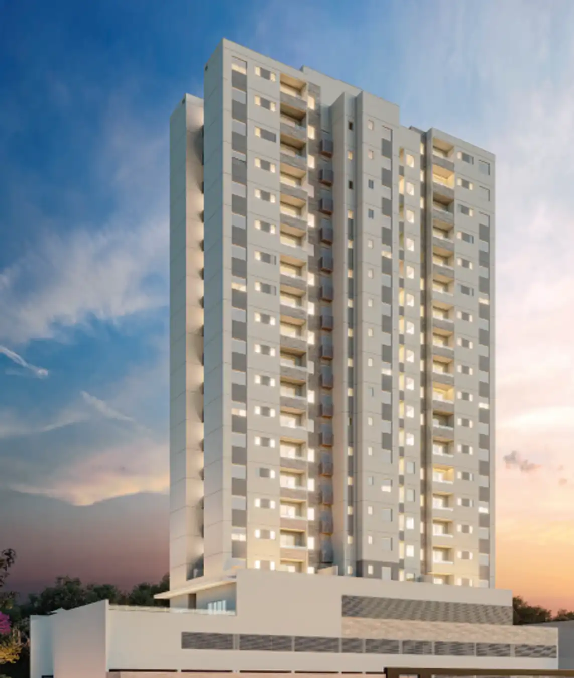 Apartamento à venda no Sun Raja com 2 quartos e 59m² - Indikey Imob