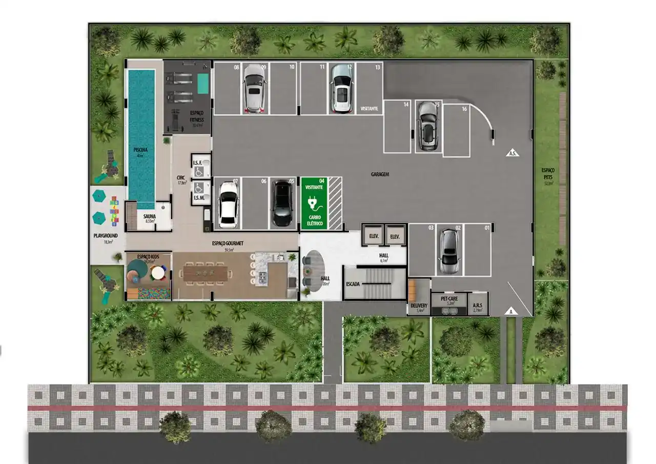 Planta -  - VERSALHES IMÓVEIS