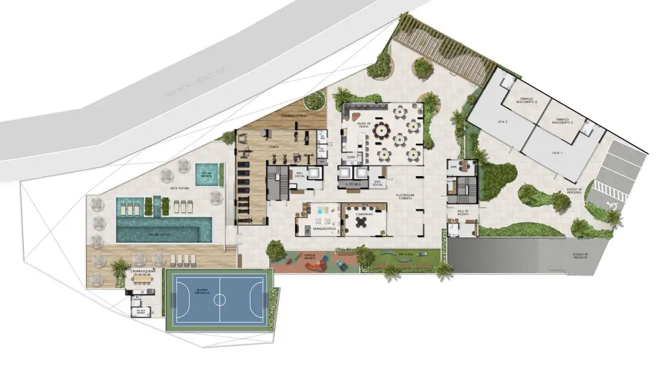 Planta -  - Robson Cunha Imóveis