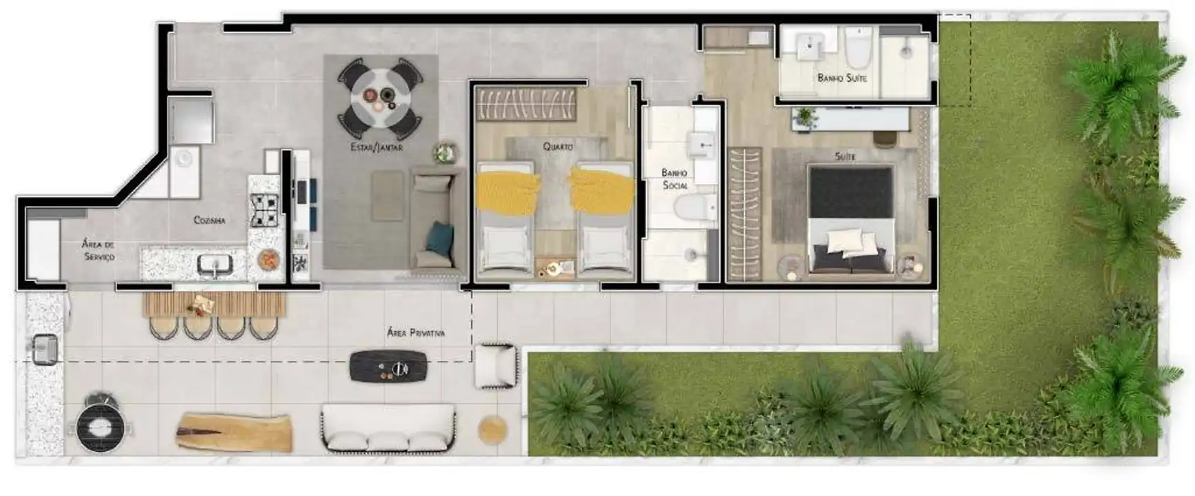 Planta -  - STARK IMÓVEIS