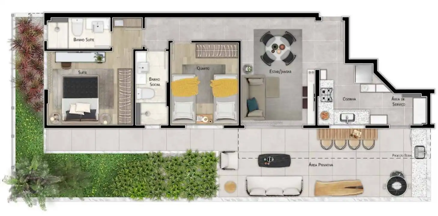 Planta -  - STARK IMÓVEIS