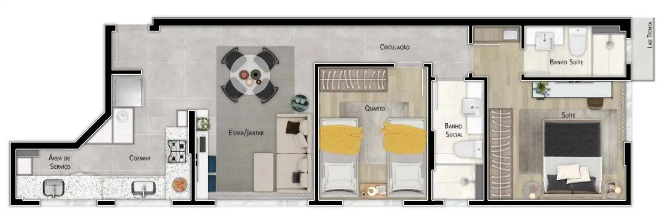 Planta -  - STARK IMÓVEIS