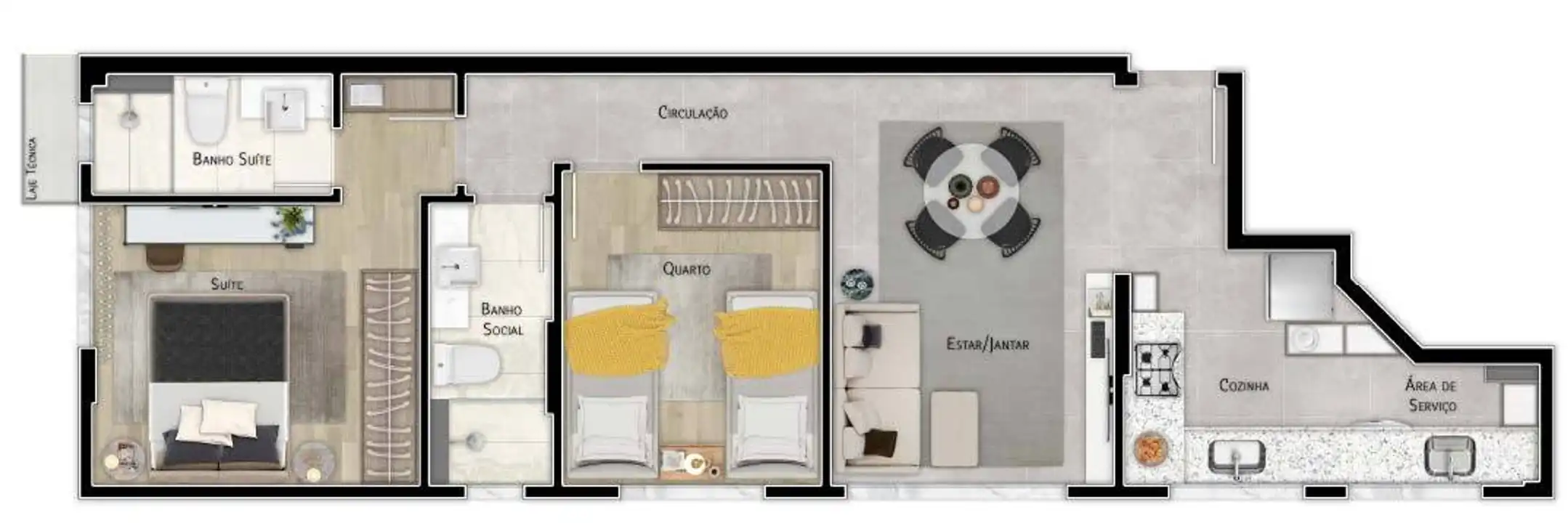 Planta -  - STARK IMÓVEIS