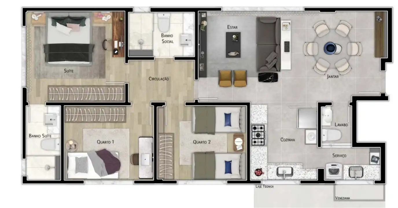 Planta -  - STARK IMÓVEIS