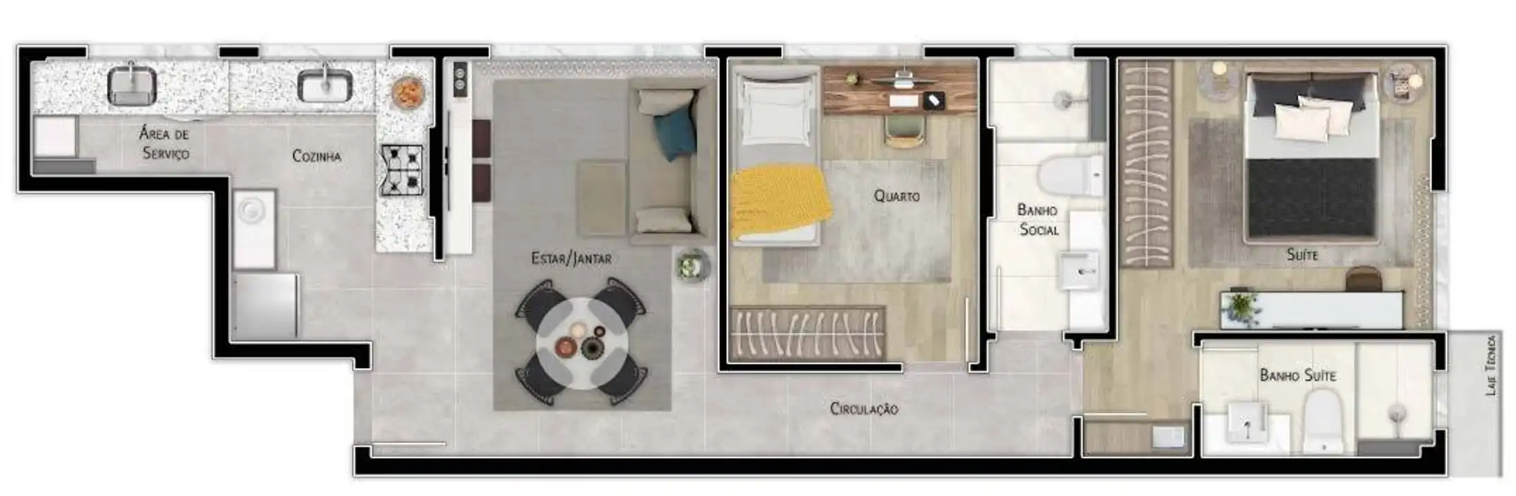 Planta -  - STARK IMÓVEIS