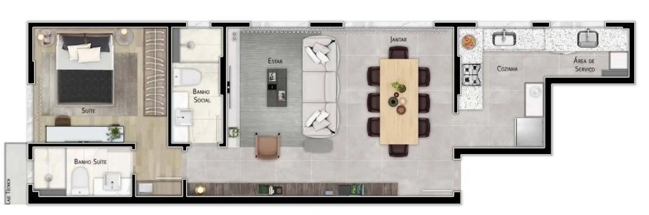 Planta -  - STARK IMÓVEIS