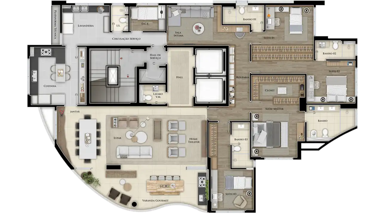 Planta -  - VERSALHES IMÓVEIS