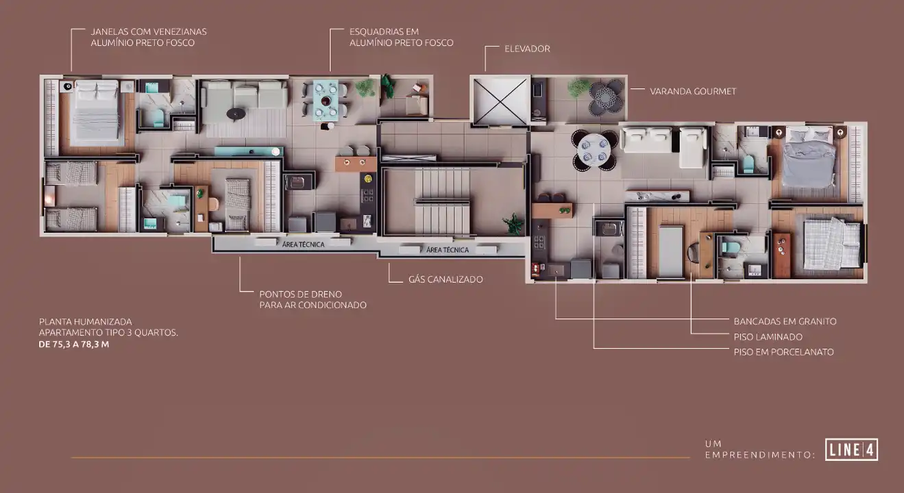 Planta -  - Cadore Invista