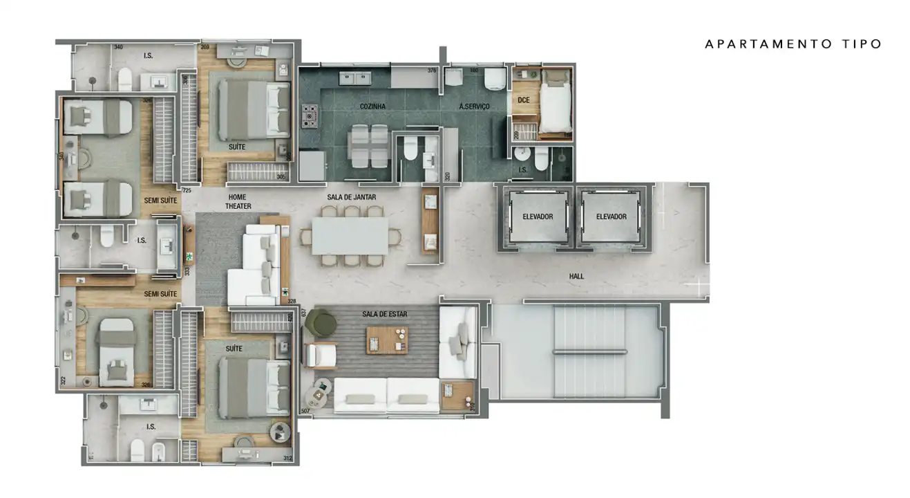 Planta -  - Única Consultoria Imobiliária
