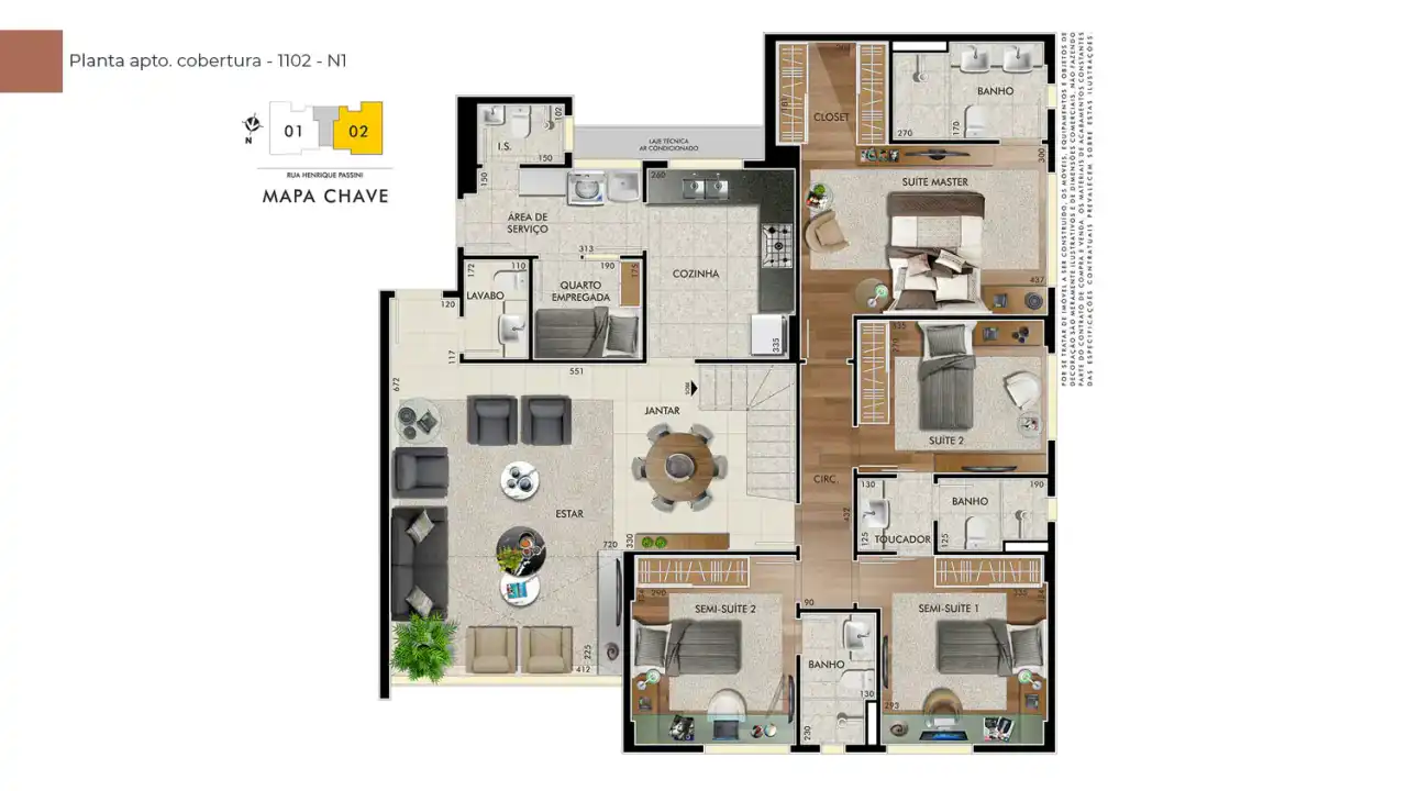 Planta -  - Agente imobiliário