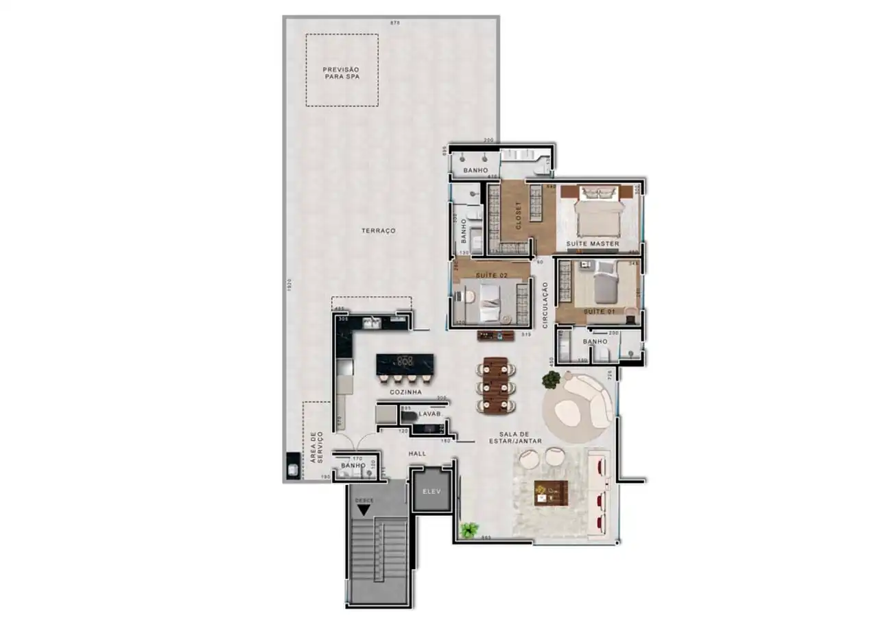 Planta -  - STARK IMÓVEIS