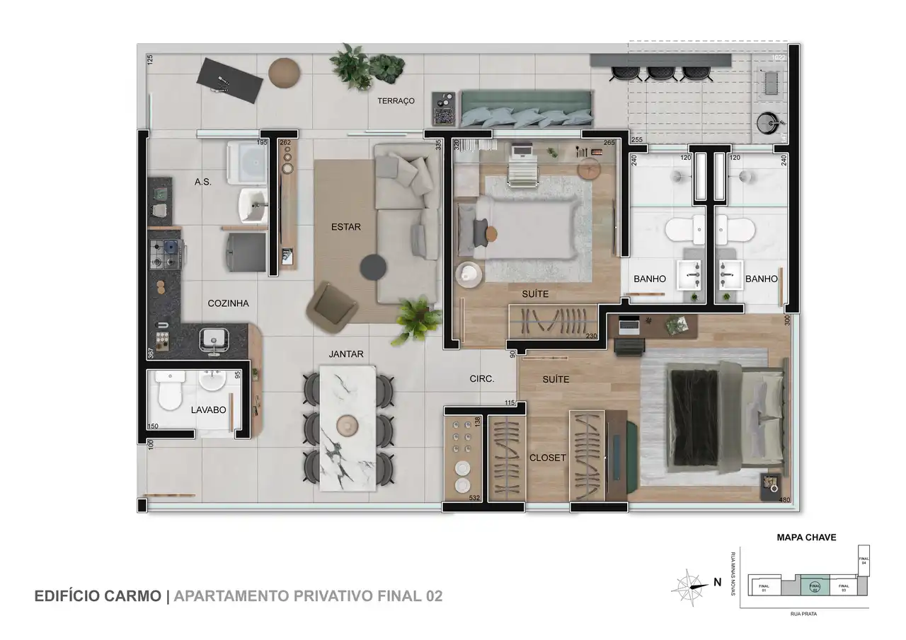 Planta -  - STARK IMÓVEIS