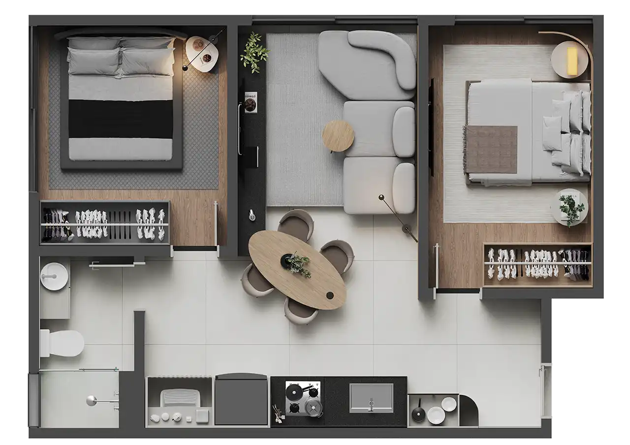 Planta -  - STARK IMÓVEIS