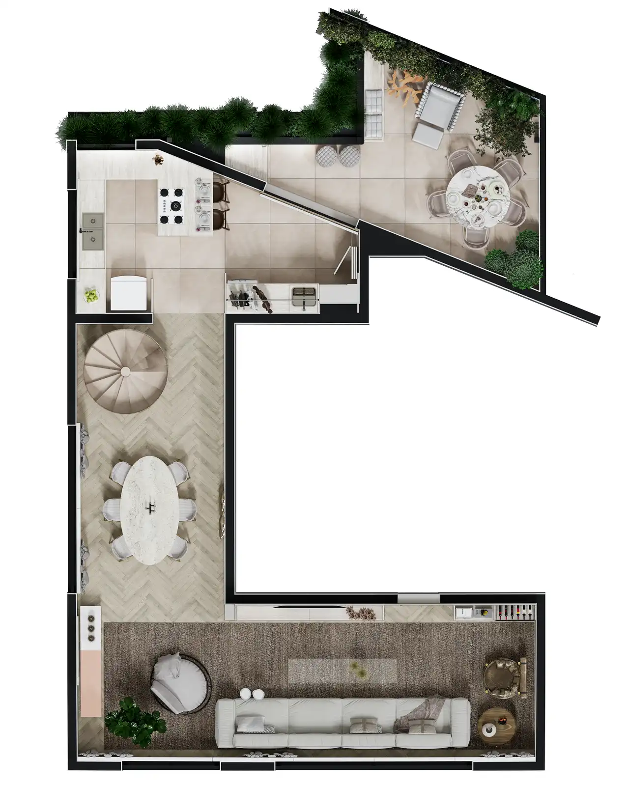 Loft 502 - 1º pavimento