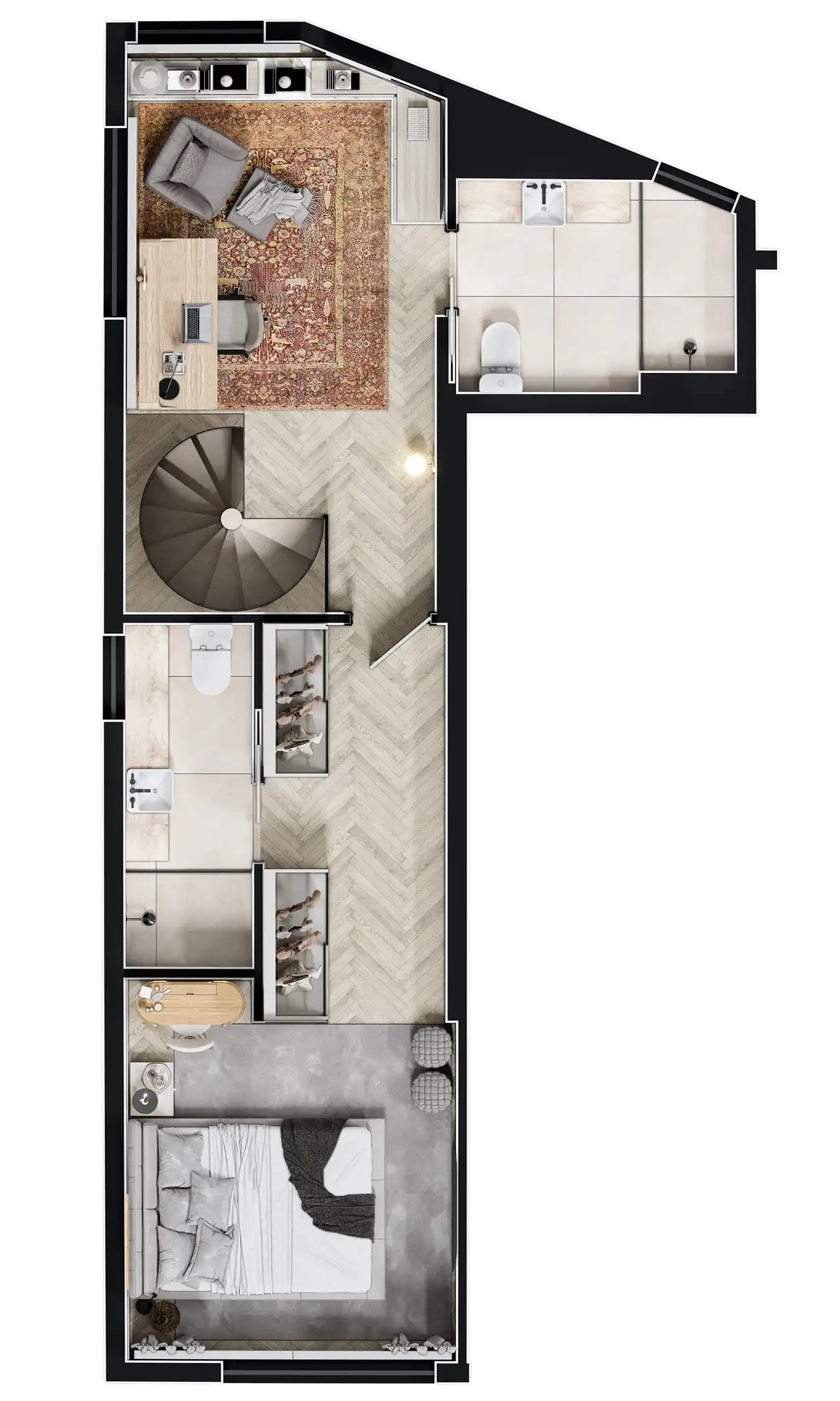 Loft 502 - 2º pavimento 