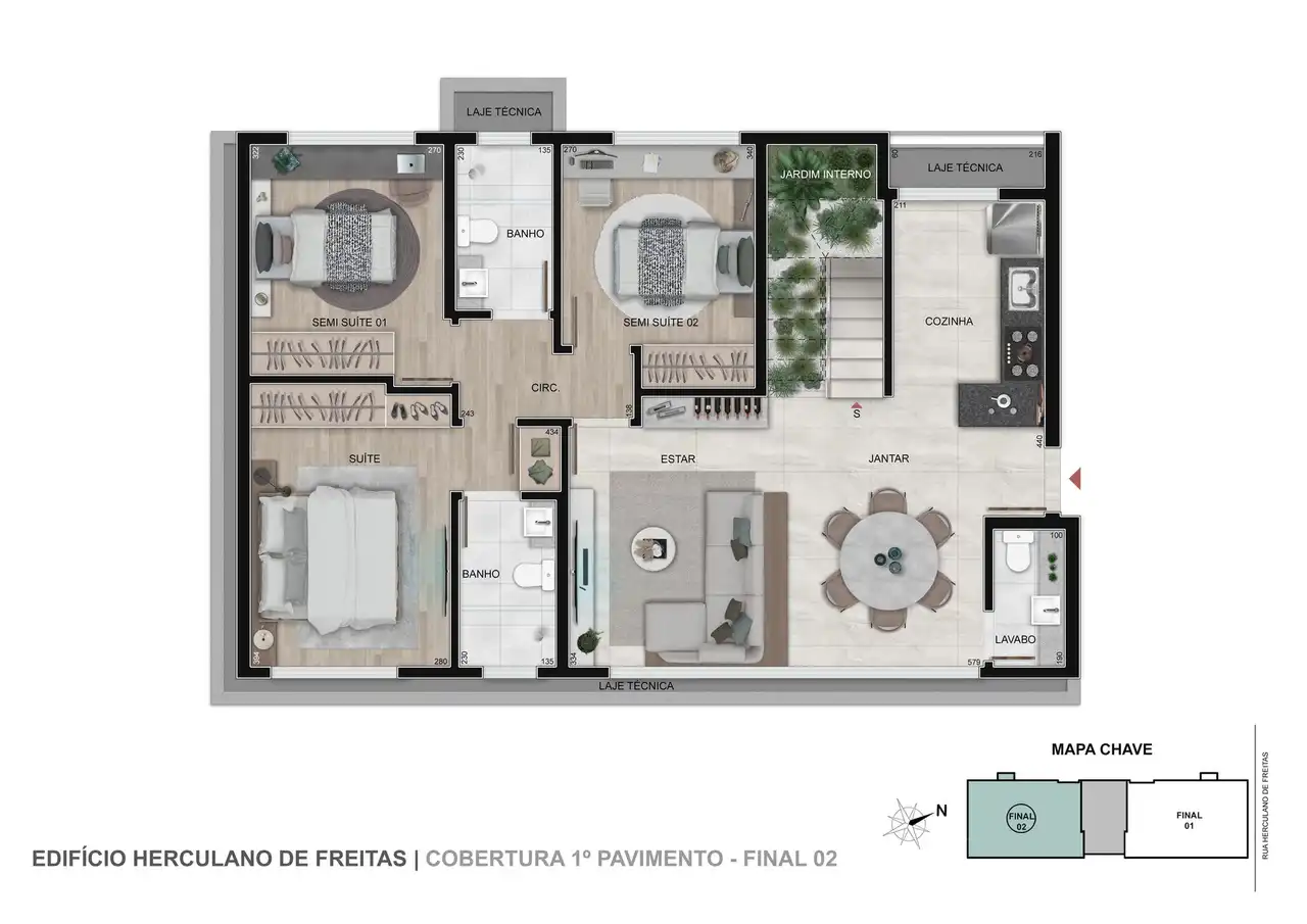 Planta -  - STARK IMÓVEIS