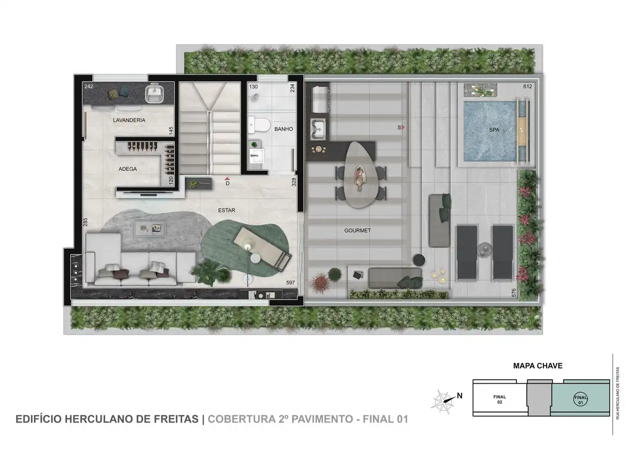 Planta -  - STARK IMÓVEIS