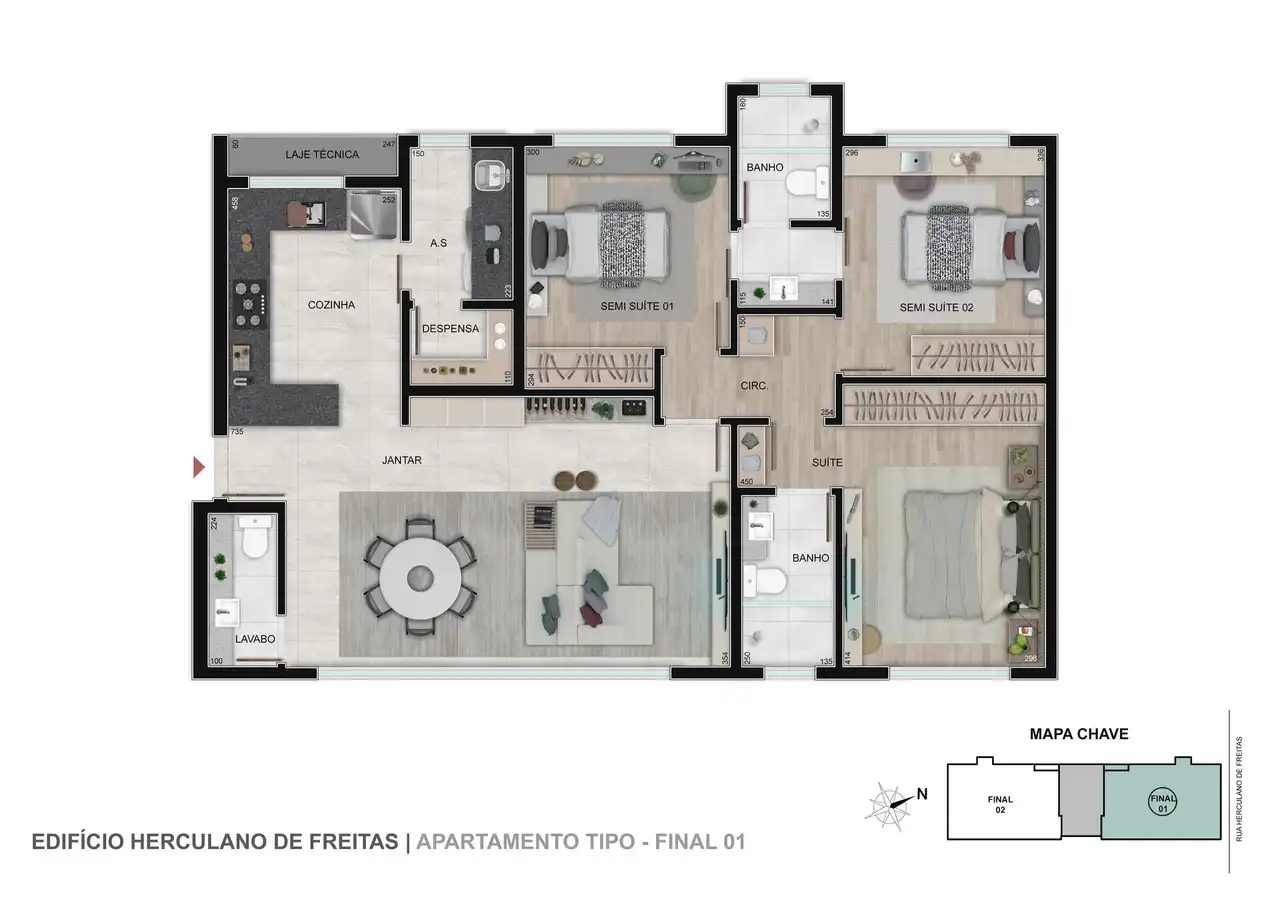 Planta -  - STARK IMÓVEIS