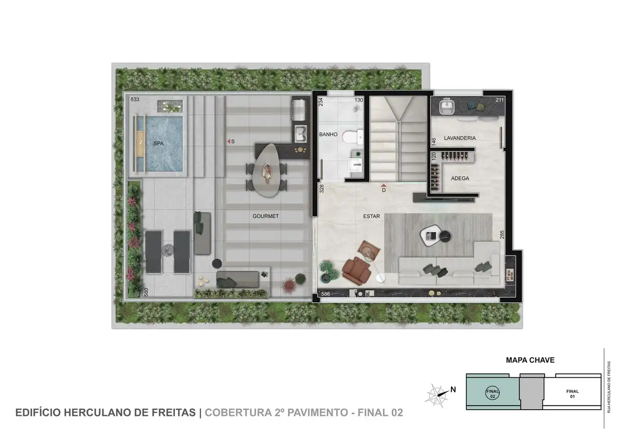 Planta -  - STARK IMÓVEIS