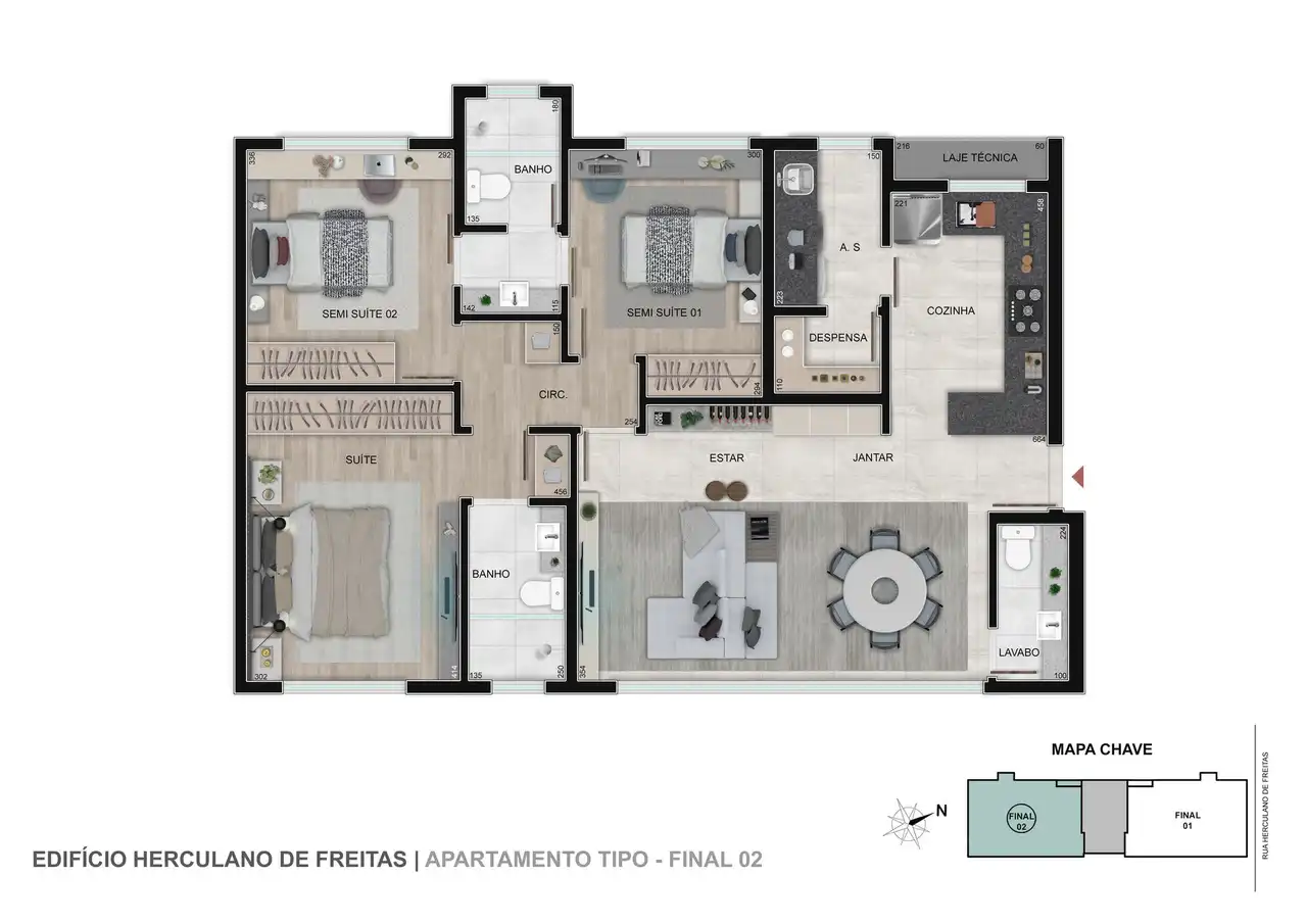 Planta -  - STARK IMÓVEIS