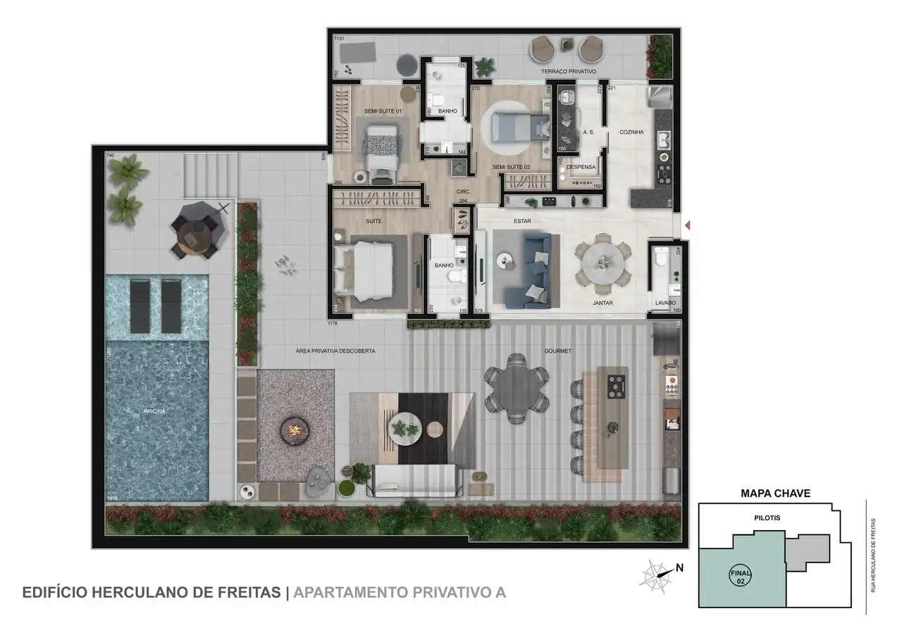 Planta -  - STARK IMÓVEIS