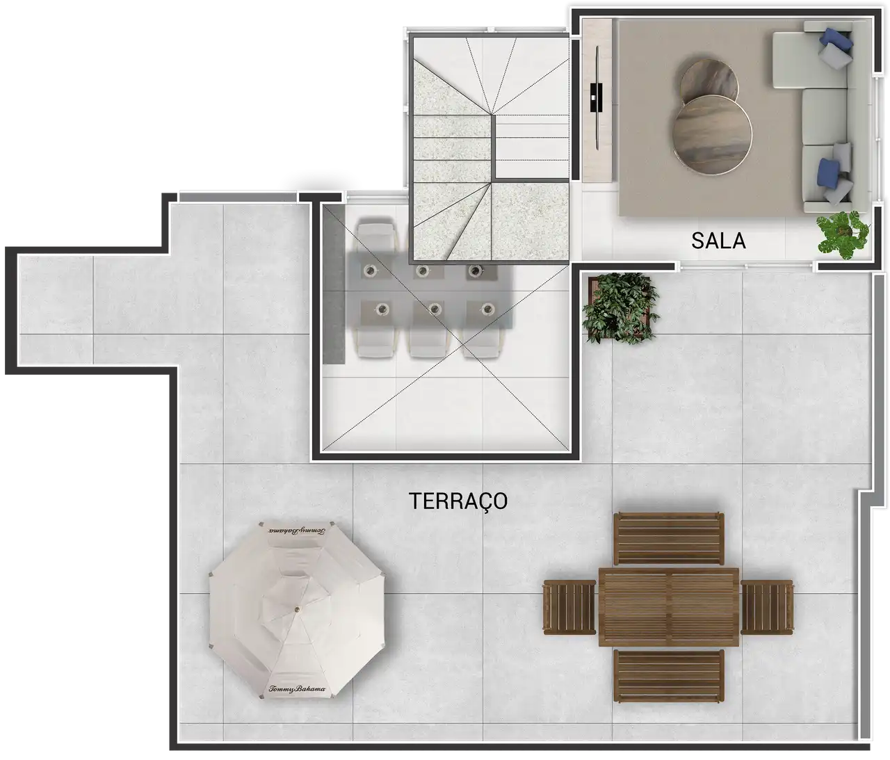 Planta -  - STARK IMÓVEIS