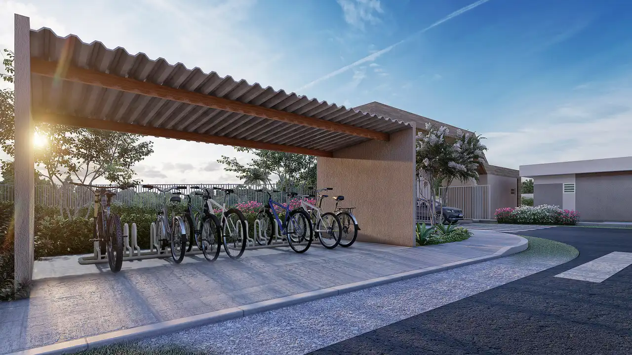 Bicicletário - Apartamento à venda no Duo Residencial das Árvores, com 0 quartos e 47m²