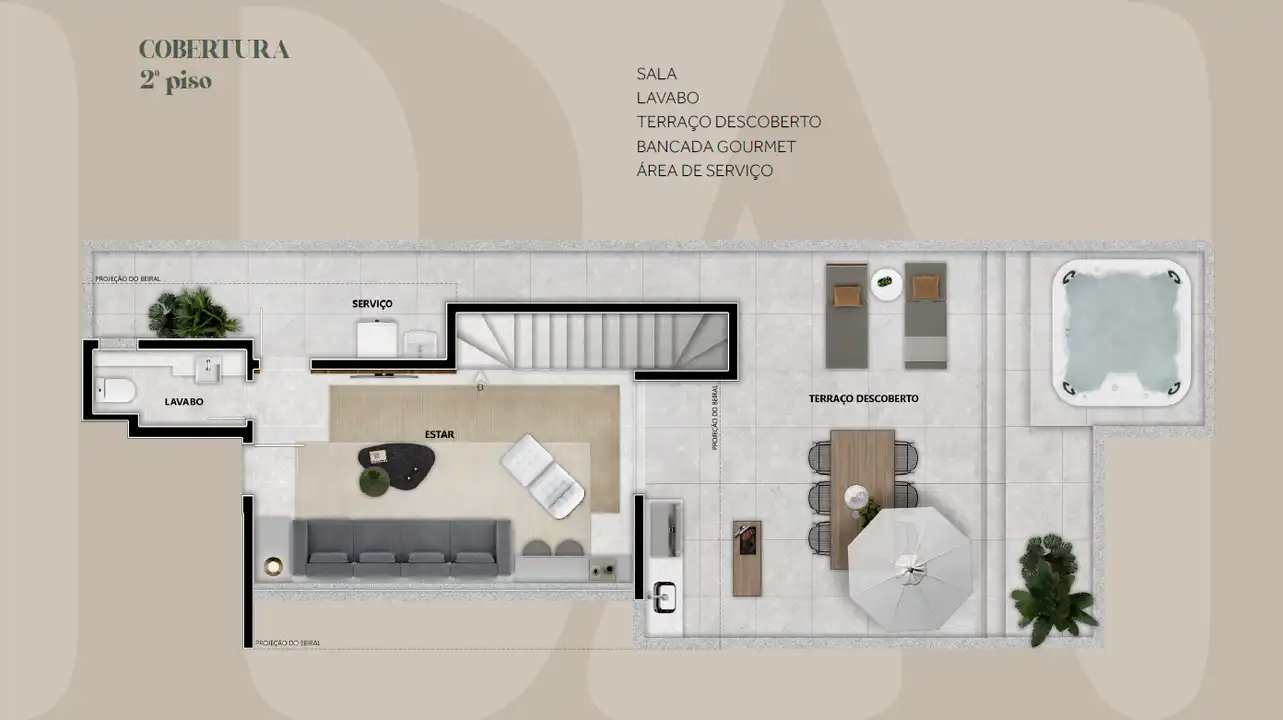 Planta -  - STARK IMÓVEIS