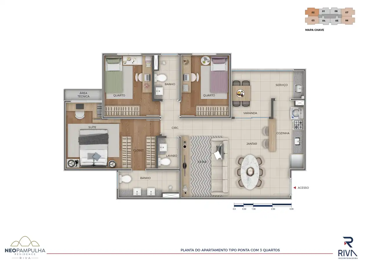 Planta -  - STARK IMÓVEIS