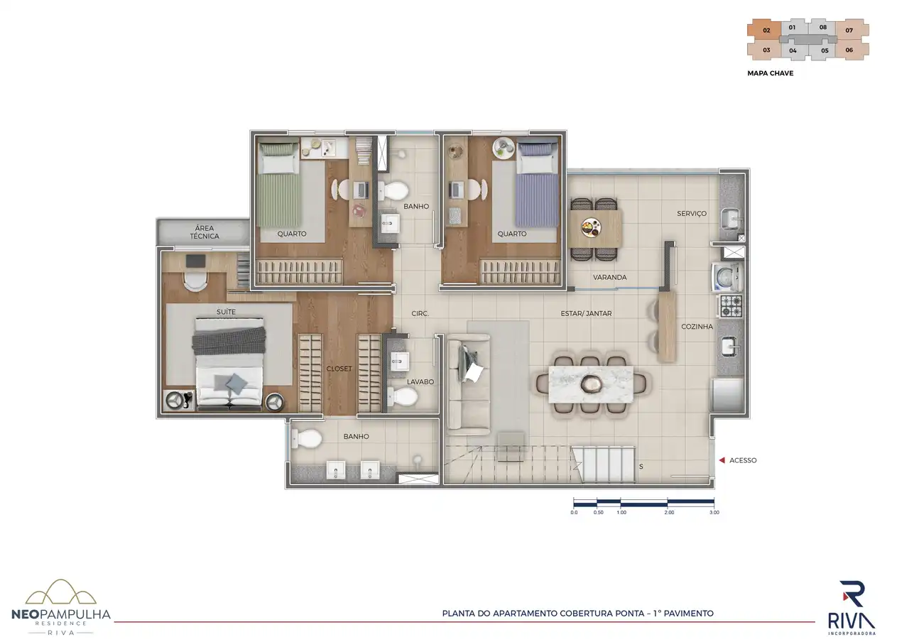 Planta -  - STARK IMÓVEIS