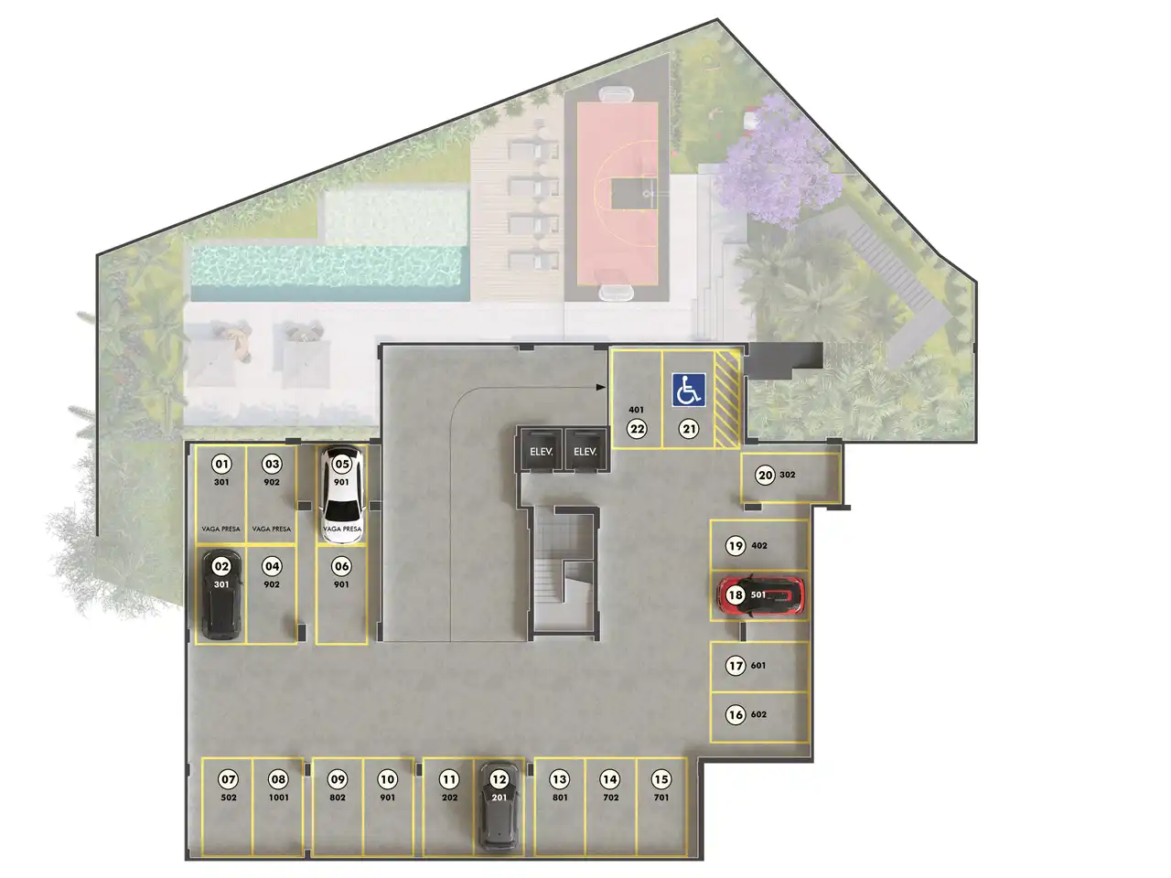 Planta -  - VERSALHES IMÓVEIS