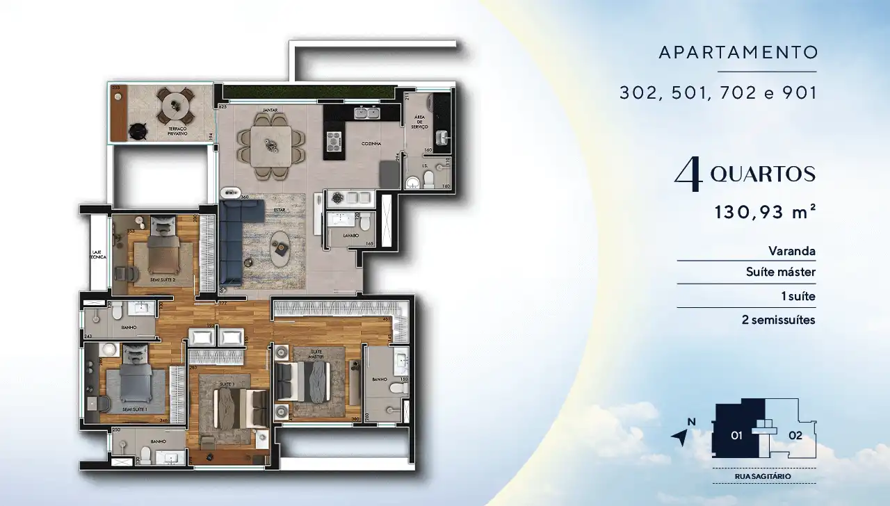 Planta -  - VERSALHES IMÓVEIS