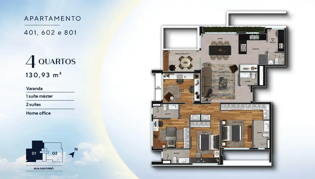 Planta -  - VERSALHES IMÓVEIS