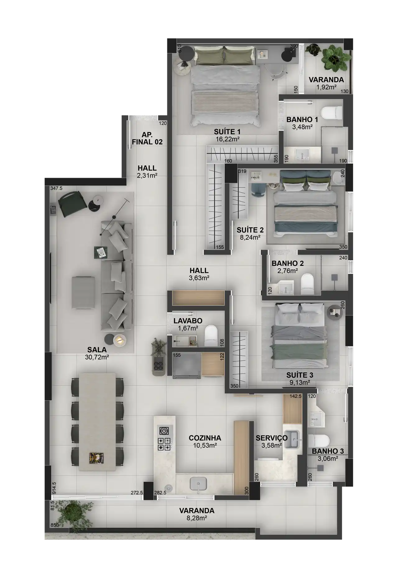 Planta -  - LEFER ATIVOS IMOBILIÁRIOS ESPECIAIS LTDA