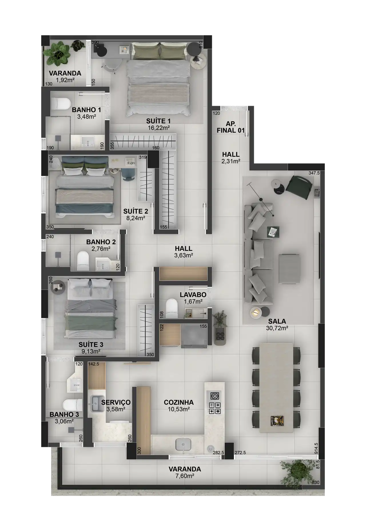 Planta 1