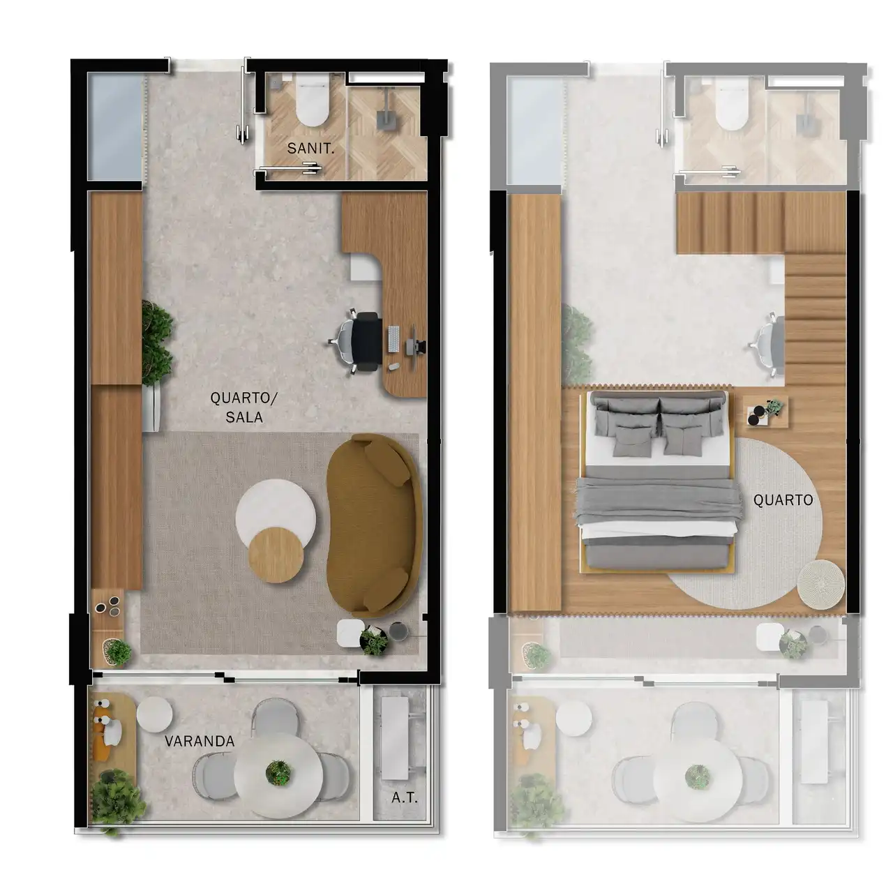 Planta -  - Robson Cunha Imóveis